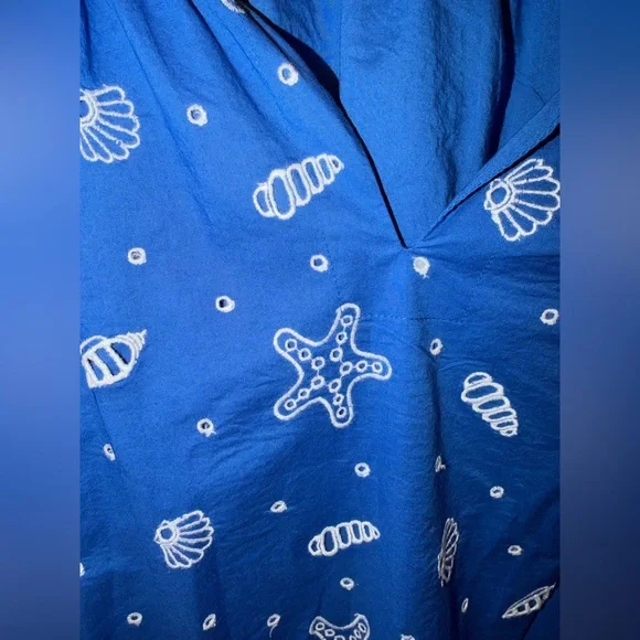 Lilly Pulitzer Maisha Long Sleeve Eyelet Shell Collector Embroidery Size XL - Picture 4 of 8